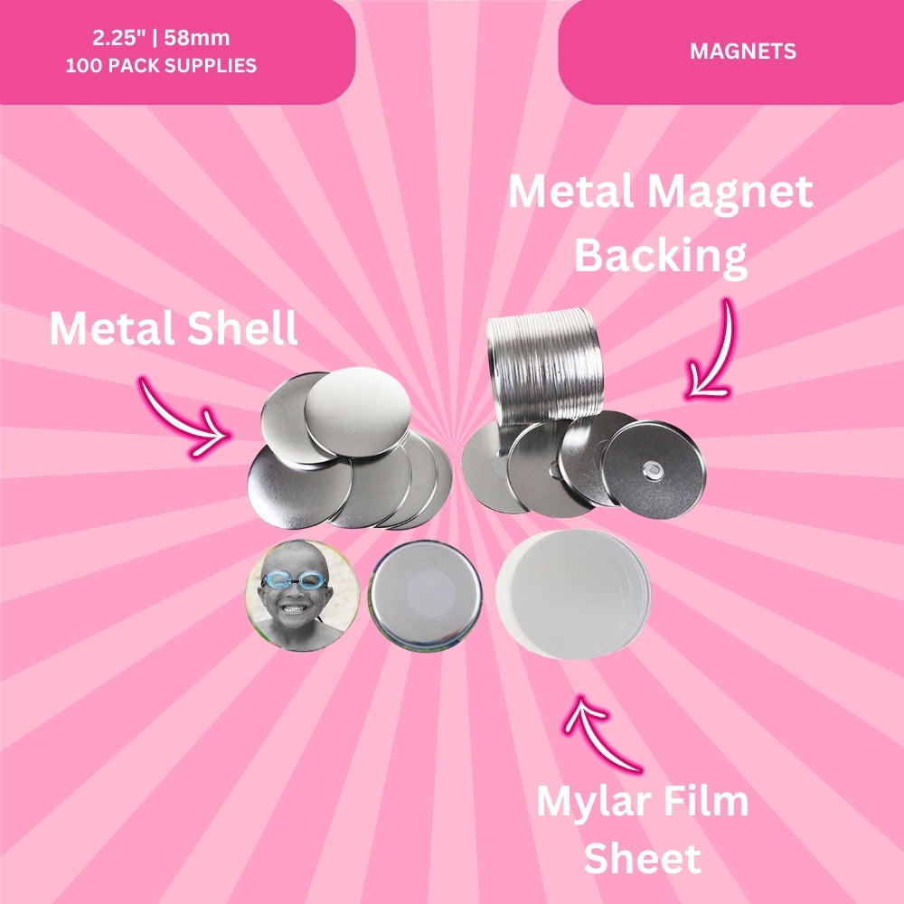 2.25" | 58mm Fridge Magnets (100-Pack) - PRE-ORDER LAUNCH