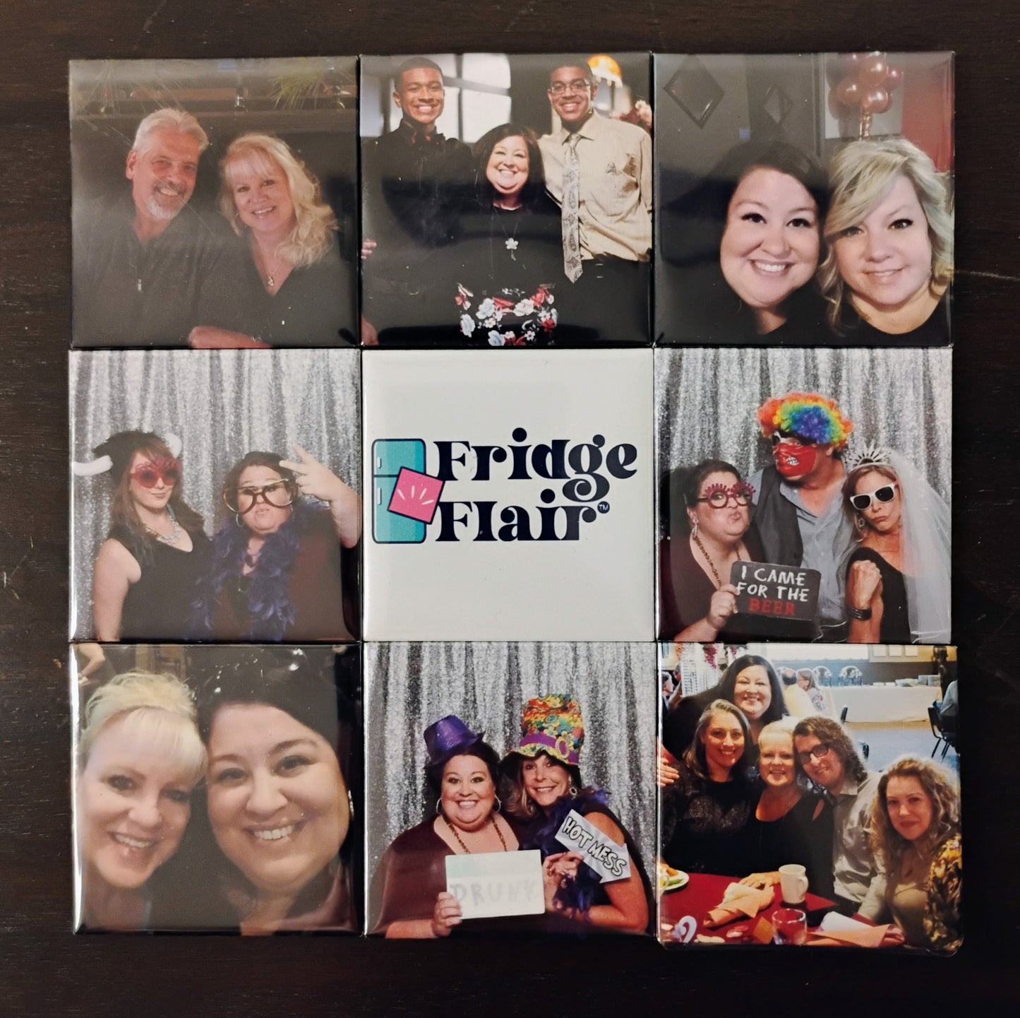 2"x2" Custom Photo Magnets (Square)