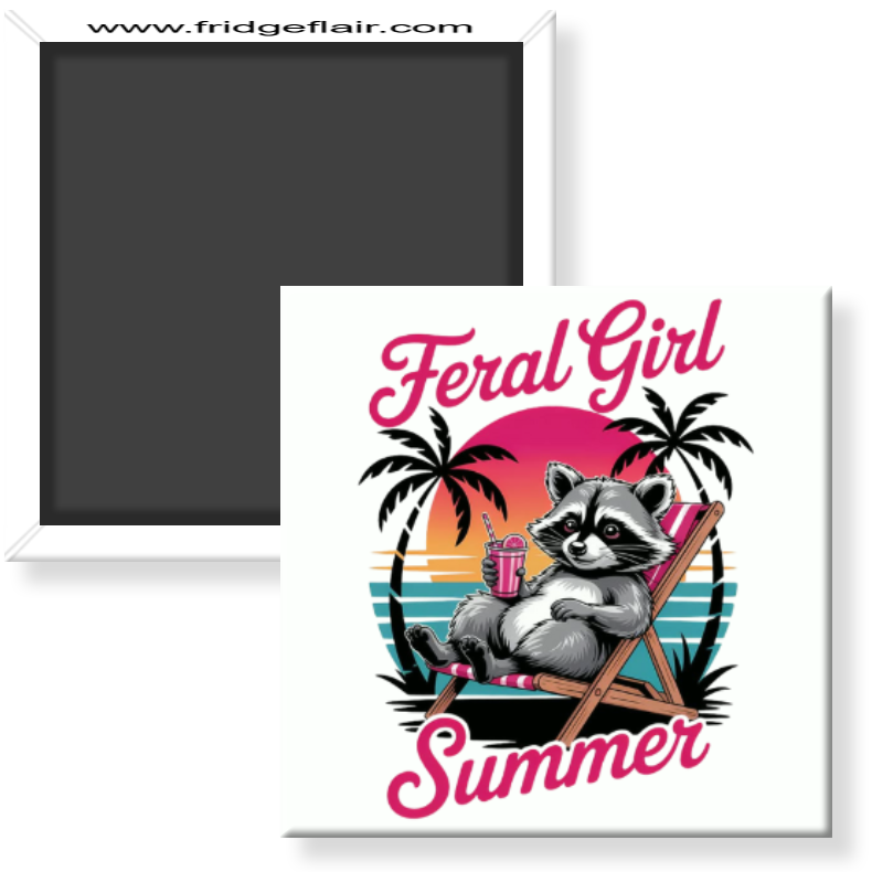 Summer Girl Magnet Pack