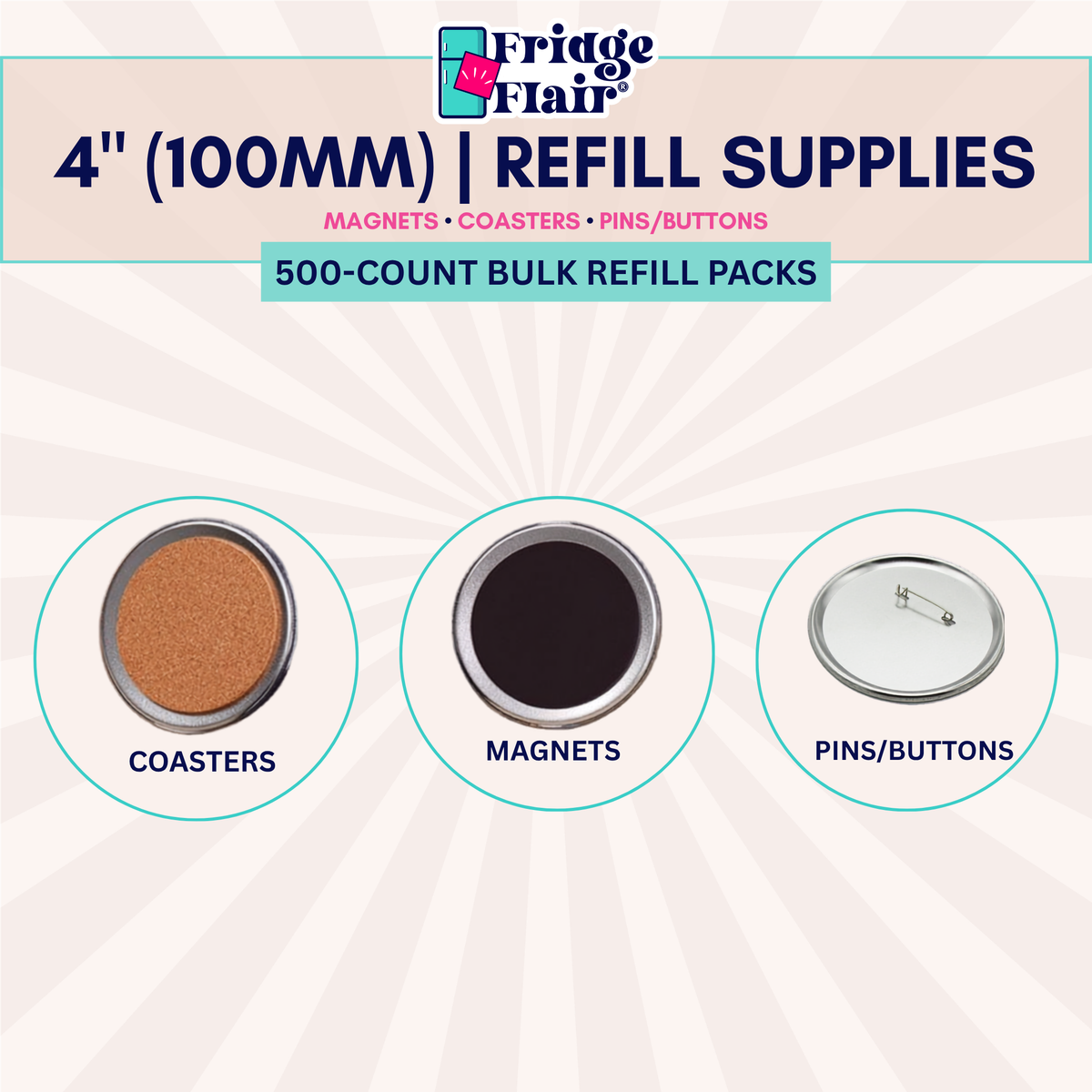 Refill - 4" (100mm) Round Supplies