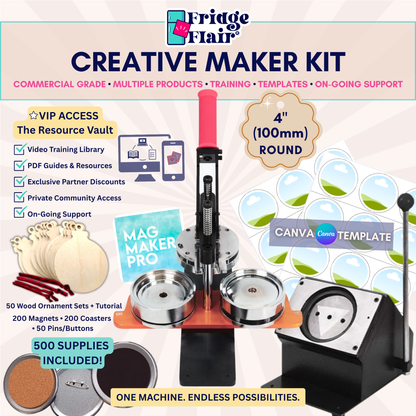 4" (100mm) Round Creative Maker Kit
