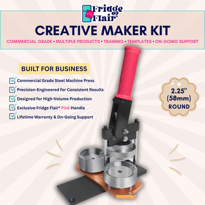 2.25" (58mm) Round Creative Maker Kit