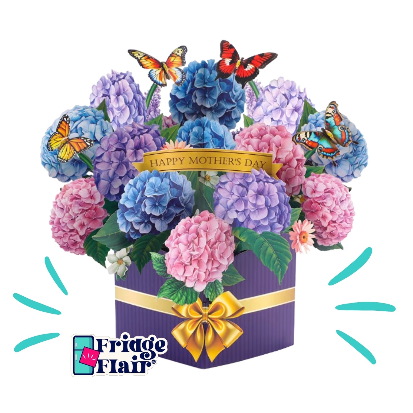 Hydrangeas Bouquet Card
