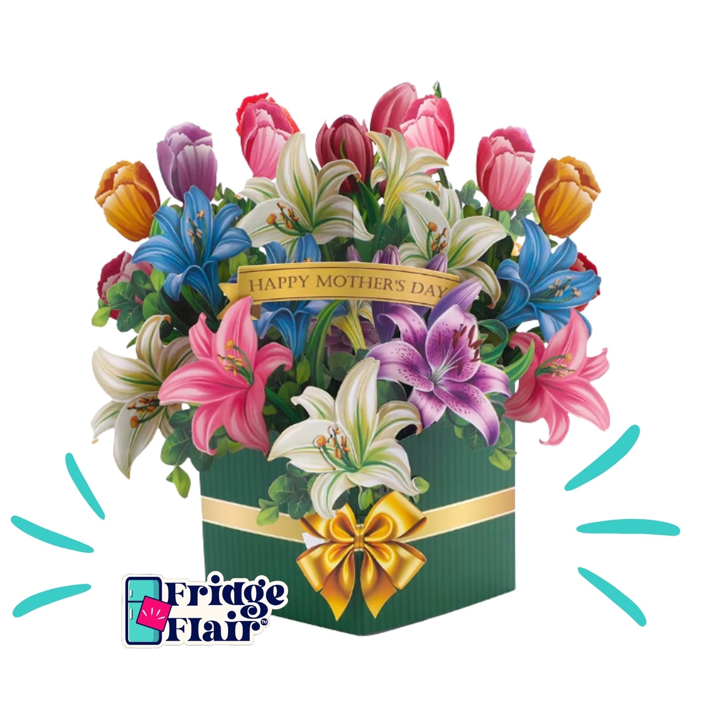 Lilies Bouquet Card