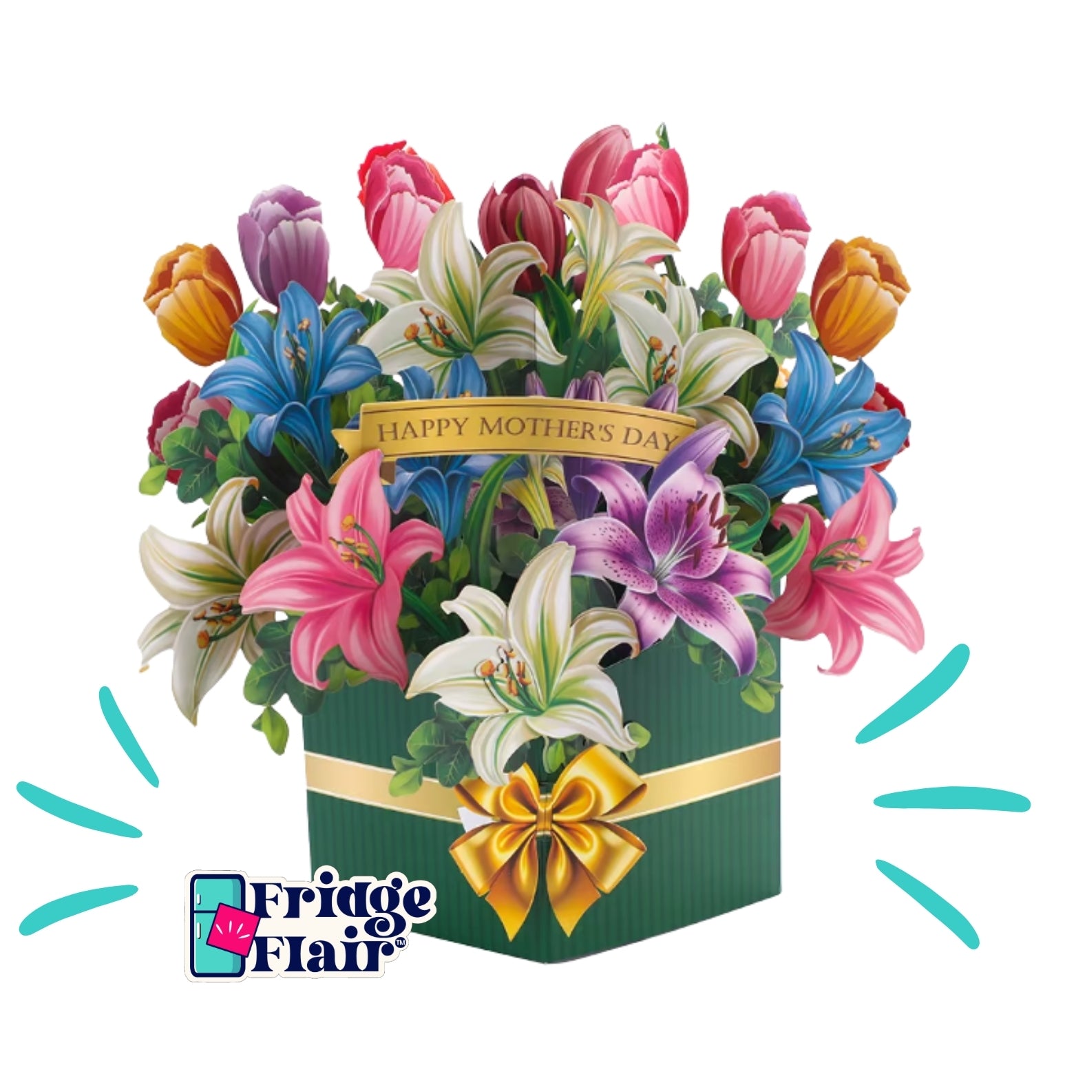 Lilies Bouquet Card