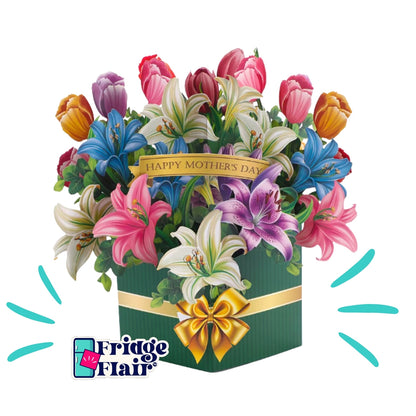 Lilies Bouquet Card
